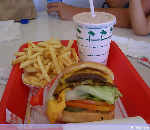 In-n-Out Burger 1 - Advertised Food vs Real Food 