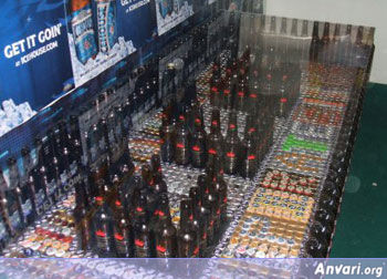Beer Bottle Table - Beer Pong Tables 