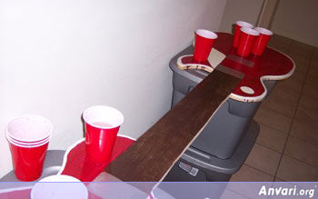 Guitar Beer Pong Table - Beer Pong Tables 
