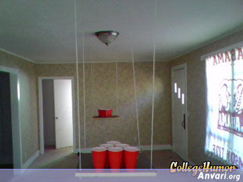 Hanging Beer Pong Table - Beer Pong Tables 
