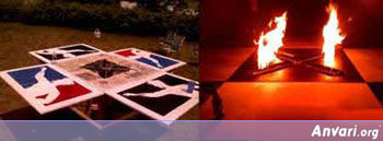 OnFire Beer Pong Table - Beer Pong Tables 