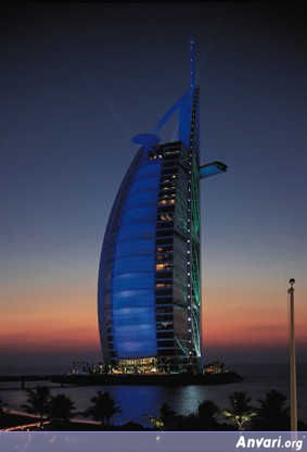 Burj Al Arab - at night - Burj Alarab 