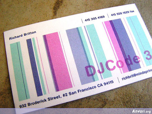 Business Card Design 166 - Business Cards 