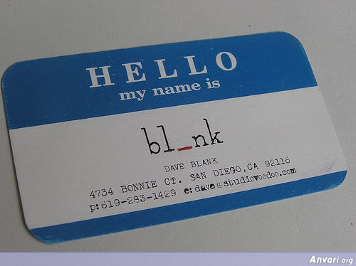 Business Card Design 419 - Business Cards 