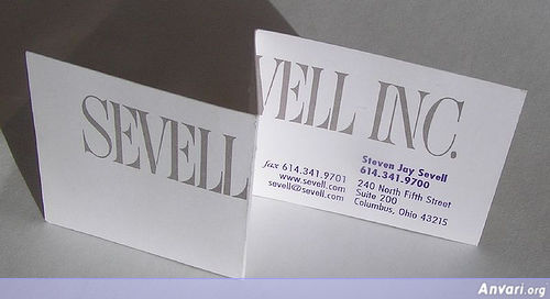 Business Card Design 588 - Business Cards 