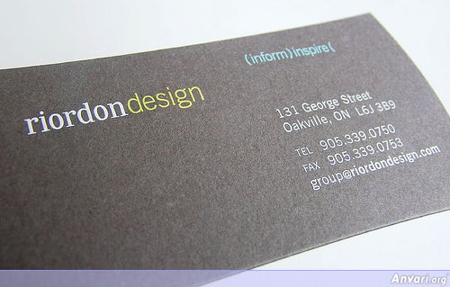 Business Card Design 618 - Business Cards 