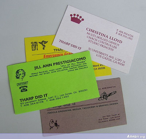Business Card Design 631 - Business Cards 