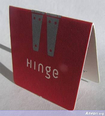 Businesscards Hinge - Creative Business Card Design Ideas 