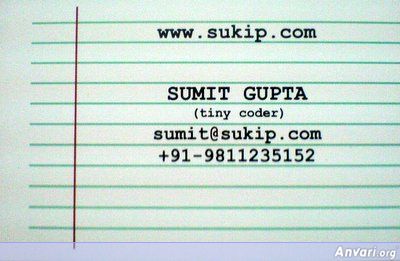 Sumit - Creative Business Card Design Ideas 