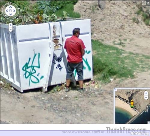 Peeing On The Beach - Embarassing and Hilarious Google Maps Moments 