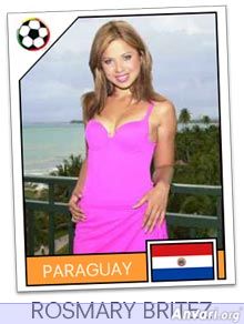 paraguay - FIFA World Cup Country Cards 