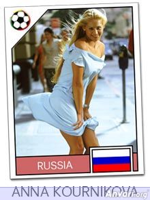 russia - FIFA World Cup Country Cards 