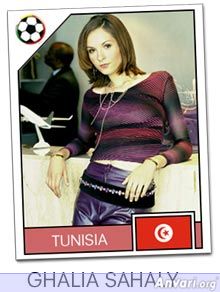 tunisia - FIFA World Cup Country Cards 