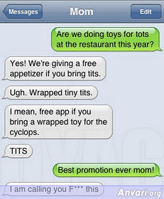 10 - Funniest iPhone Autocorrects 