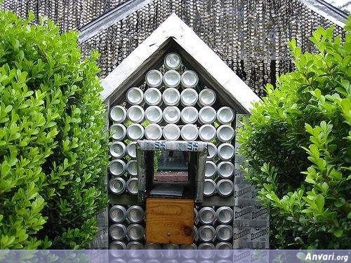 5 - House Built from Beer Cans 