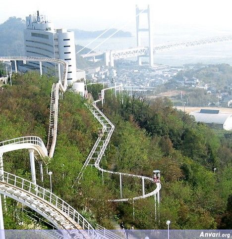 Pedal 2 - Human Powered Roller Coaster in Japan 