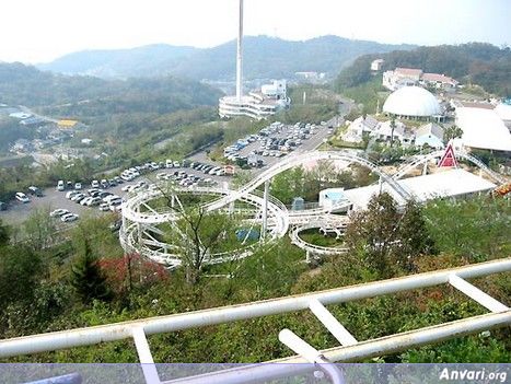 Pedal Yikes - Human Powered Roller Coaster in Japan 