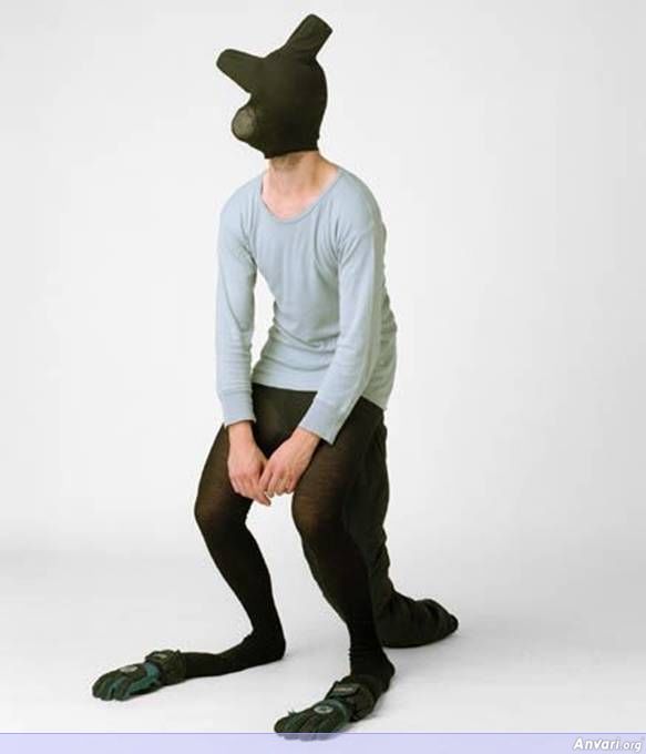 Animal 3 - Man Dressed as Animal 