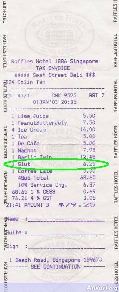 Singapore Slut Cheaper than Ice Cream - Only In 