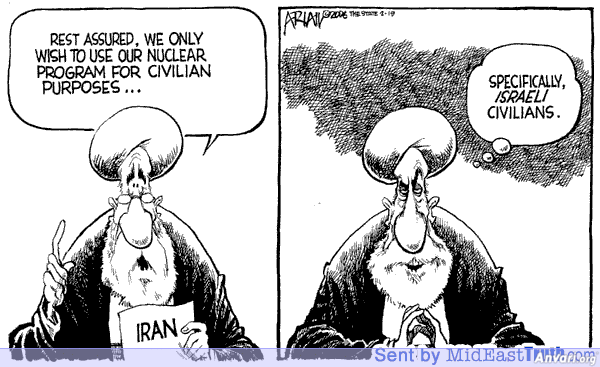 Cartoon 01 - Political Cartoons about Iran 