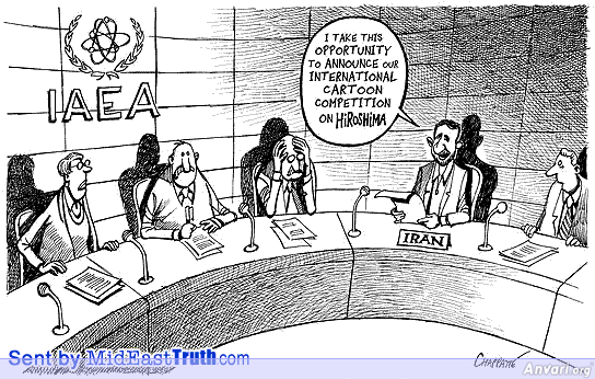 Cartoon 14 - Political Cartoons about Iran 