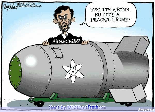 Cartoon 19 - Political Cartoons about Iran 
