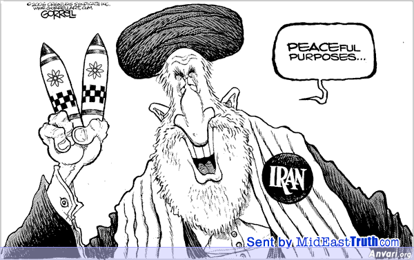Cartoon 20 - Political Cartoons about Iran 