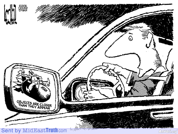 Cartoon 24 - Political Cartoons about Iran 