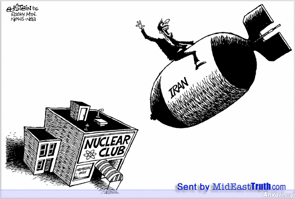Cartoon 36 - Political Cartoons about Iran 