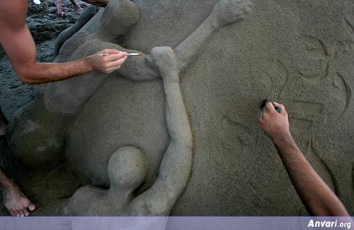 Sand Art 04 - Sand Art in Iran 