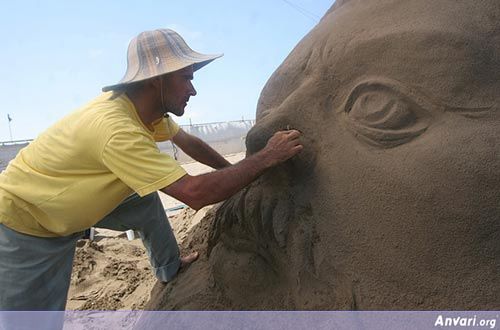 Sand Art 12 - Sand Art in Iran 