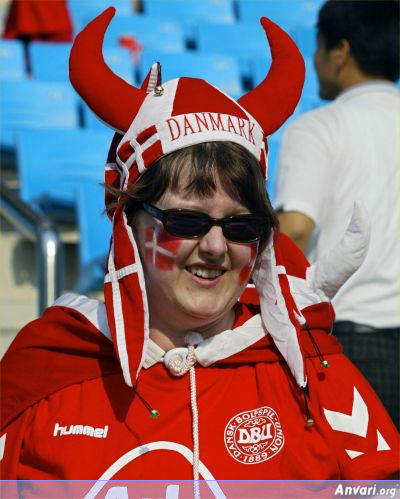 Denmark - Soccer Fans 