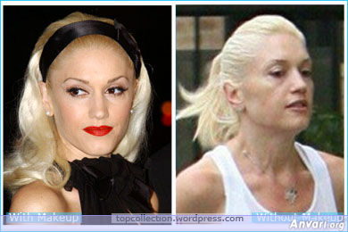 gwen stefani no makeup