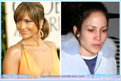 Jennifer Lopez Without Makeup