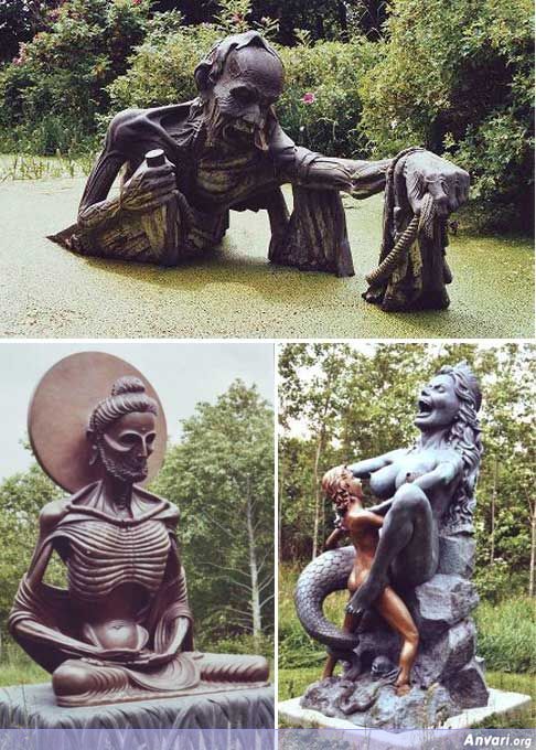 Victorias Way Park - Strange Statues around the World 
