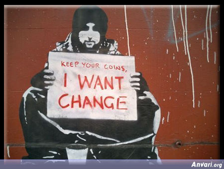 Bansky I Want Change - Bansky I Want Change 