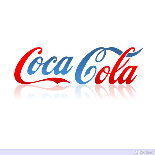 Coca Cola - Web 2.0 Logo of Famous Companies 