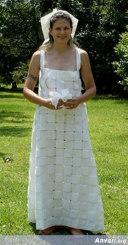 Betty1 - Wedding Dresses Made of Toilet Paper 