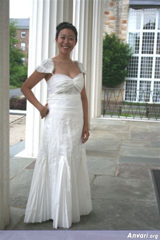 HanahKim-1a - Wedding Dresses Made of Toilet Paper 