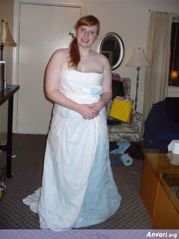 SarahBeth-3a - Wedding Dresses Made of Toilet Paper 