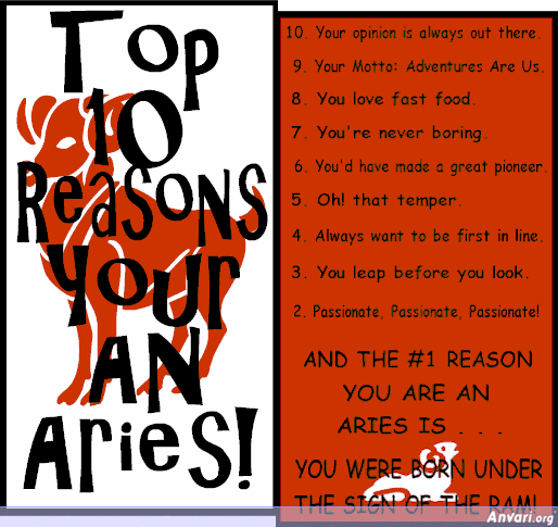 what month is Aries