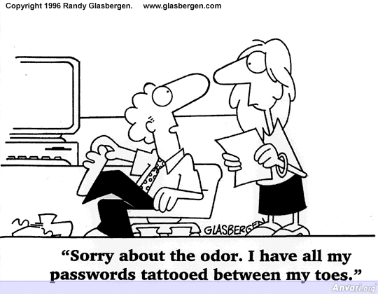 Passwords Tattoo - Computer Passwords Tattoo - Computer