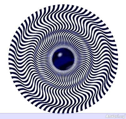 Circle Eye - Optical Illusions 