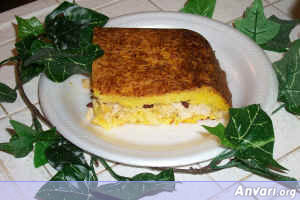 Tah-Cheen-E Morgh - Pot-Bottom Crust With Chicken - Tah-Cheen-E Morgh - Pot-Bottom Crust With Chicken 