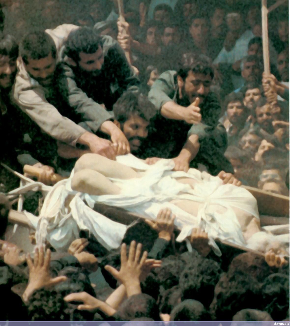 Khomeini Funeral - Tearing Up His Shroud - Khomeini Funeral - Tearing Up His Shroud 