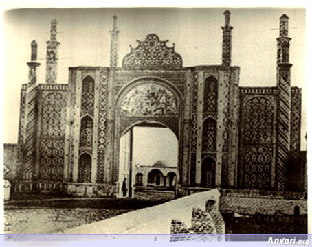 An unknown Tehran gate - Circa 1900-1925 - An unknown Tehran gate - Circa 1900-1925 