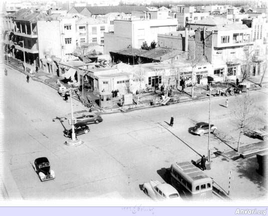 College Crossing Tehran 1957 - College Crossing Tehran 1957 