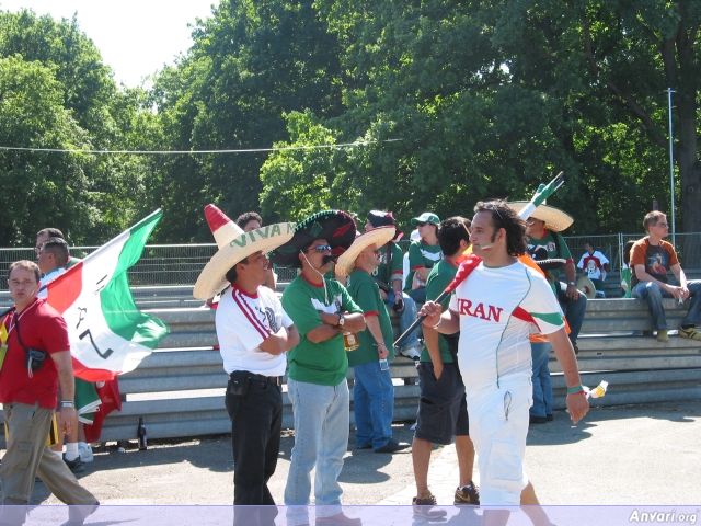 25 Marching in front of Mexican Fans - 25 Marching in front of Mexican Fans 