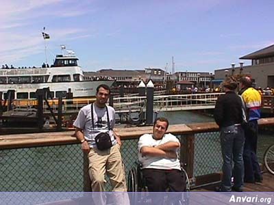 Ahm and Amir at the Pier39 - Ahm and Amir at the Pier39 