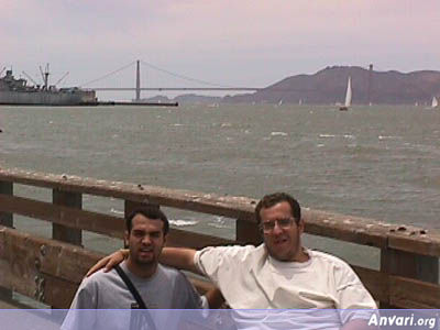 Amir-Ahm and Golden Gate Bridge - Amir-Ahm and Golden Gate Bridge 